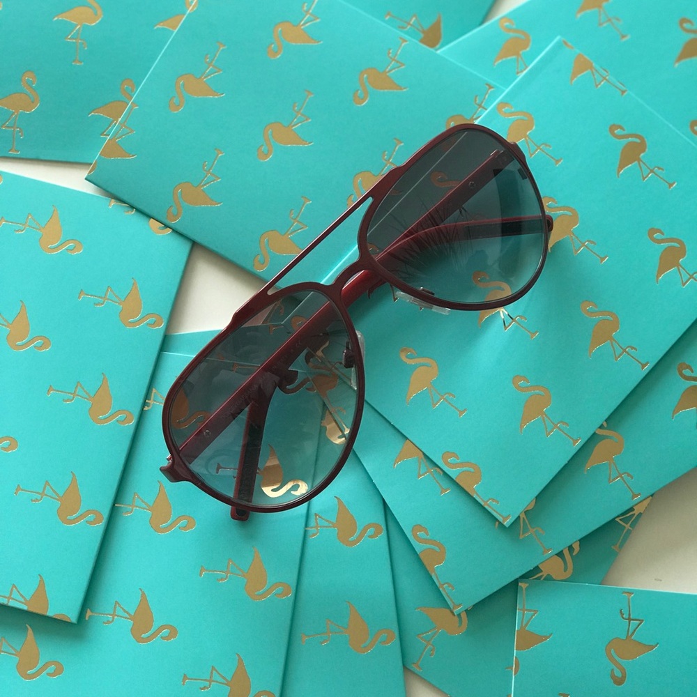 Dolce and Gabbana aviators (red)